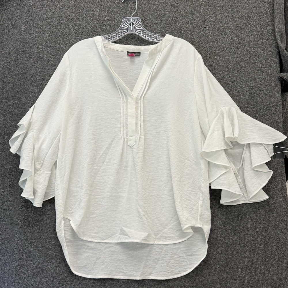 Ruffle Sleeve Renaissance Faire Top Size M Romantic Edwardian Peasant Pirate